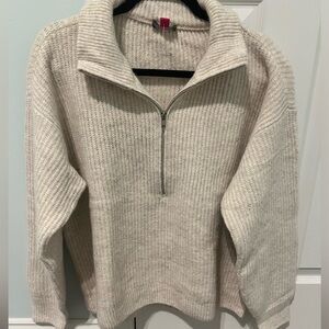 Vince Camuto Quarter-Zip Sweater